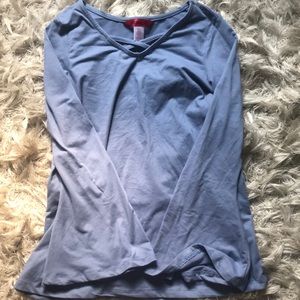 blue girls blouse